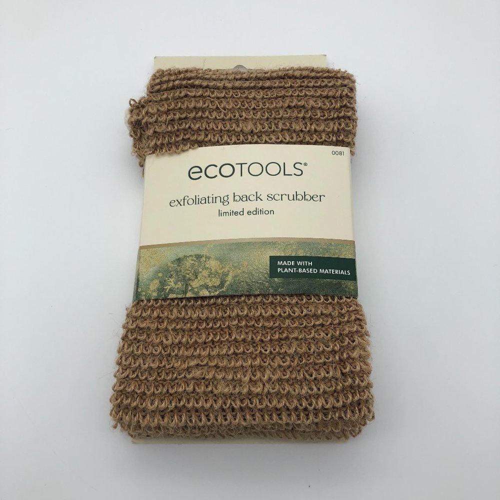 ecotools limited edition exfoliating back scrubber, plant-based materials